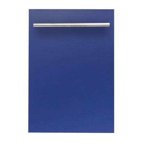 ZLINE 18" Dishwasher Panel with Modern Handle - Blue Matte