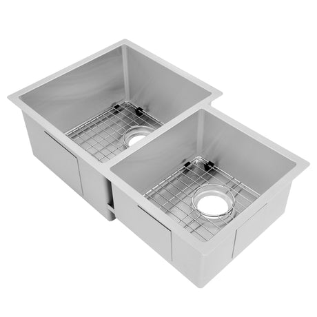 ZLINE 32" Jackson Undermount Double Bowl Sink (SRDR) - Rustic Kitchen & Bath - ZLINE Kitchen and Bath