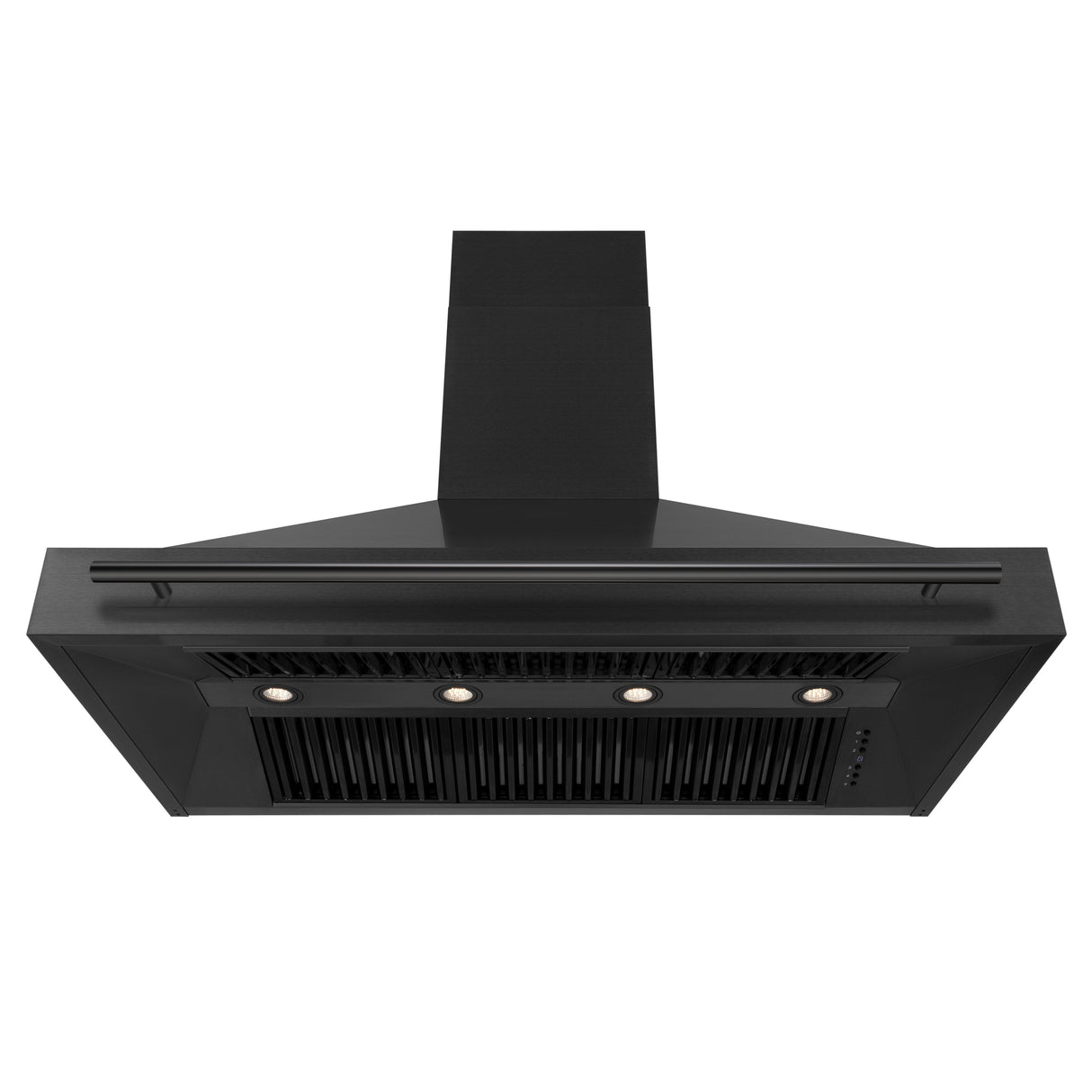 ZLINE Black Stainless Steel Range Hood with Black Stainless Steel Handle and Size Options (BS655-BS)