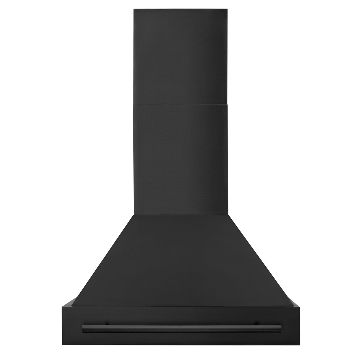 ZLINE Black Stainless Steel Range Hood with Black Stainless Steel Handle and Size Options (BS655-BS)