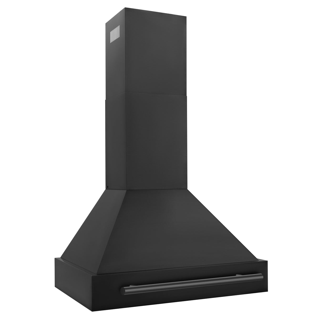 ZLINE Black Stainless Steel Range Hood with Black Stainless Steel Handle and Size Options (BS655-BS)