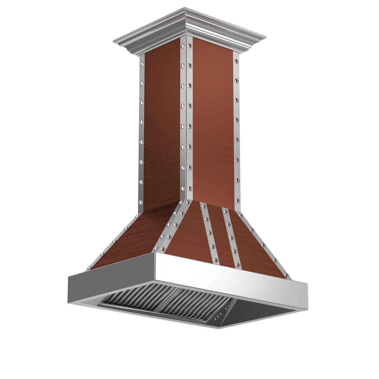 ZLINE 30 in. Designer Series Copper Island Range Hood (655i-CSSSS-30)