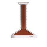 ZLINE 30 in. Designer Series Copper and Stainless Island Range Hood (KB2i-CSSXS)