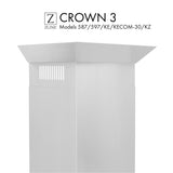 ZLINE Crown Molding 3 For Wall Range Hood (CM3-587/597/KE/KECOM-30/KZ)