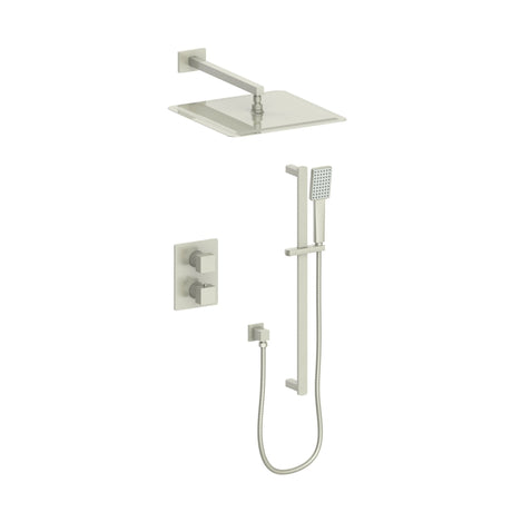 ZLINE Crystal Bay Thermostatic Shower System in Brushed Nickel