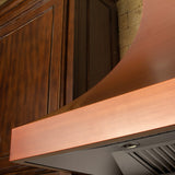 ZLINE Designer Series Copper Finish Wall Range Hood (8632C)