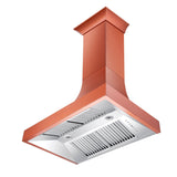 ZLINE Designer Series Copper Finish Wall Range Hood (8632C)