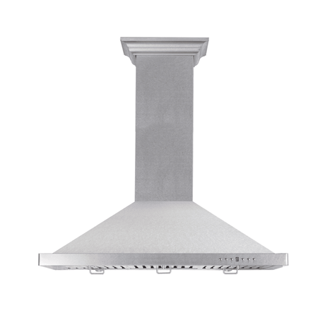 ZLINE Designer Series DuraSnow® Stainless Steel Wall Mount Range Hood (8KBS), 8KBS-30, front.