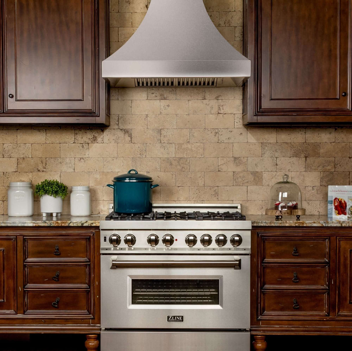 ZLINE Designer Series Fingerprint Resistant Stainless Steel Wall Range Hood (8632S)