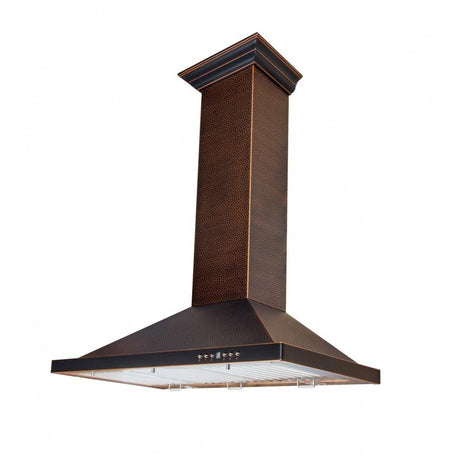 ZLINE Kitchen and Bath, ZLINE Designer Series Hand-Hammered Wall Mount Range Hood (8KBH), 8KBH-30,