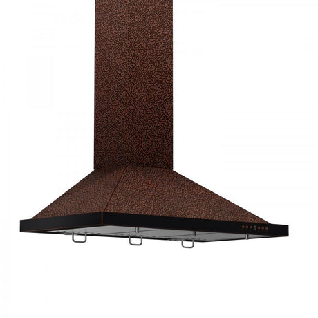 ZLINE Designer Series Embossed Copper Wall Mount Range Hood (8KBE)