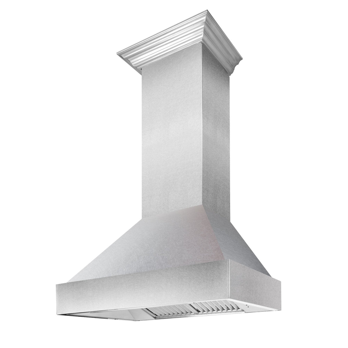 ZLINE Kitchen and Bath, ZLINE DuraSnow® Stainless Steel Range Hood With DuraSnow® Stainless Steel Shell (8654SN), 8654SN-30,