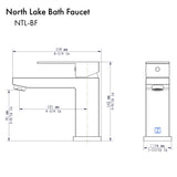 ZLINE North Lake Bath Faucet (NTL-BF)