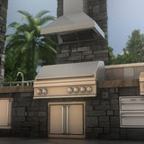 ZLINE Outdoor Wall Mount Range Hood in Stainless Steel (597-304)