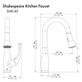 ZLINE Shakespeare Kitchen Faucet (SHK-KF)