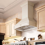 ZLINE Wooden Wall Mount Range Hood in Cottage White (321TT)