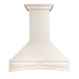 ZLINE Wooden Wall Mount Range Hood in Cottage White Includes Remote Blower Motor 400CFM/700CFM Options (321TT-RD/RS)